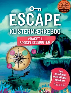 Legetøj Til Ferien|Tegne- & Malegrej<Forlaget Bolden Escape klistermærkebog - Vraget i Spøgelsesbugten