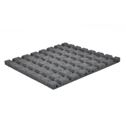 Udeleg|Børnesikkerhed< Faldunderlag 50 x 50 cm / 30 mm tyk - Grå