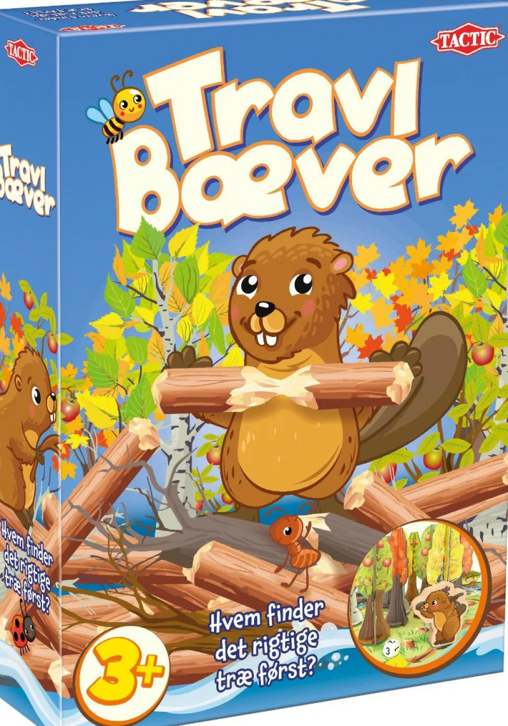 Spil<Tactic Familiespil - Travl bæver
