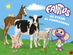 Børnebøger|Babylegetøj<Forlaget Bolden Fantus og dyrene på bondegården