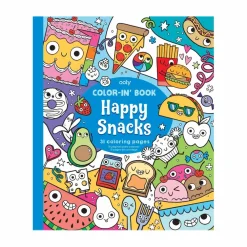 Legetøj Til Ferien|Tegne- & Malegrej<OOLY Farvelægningsbog - Happy Snacks