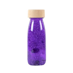 Mindfulness For Børn|Bliv Forundret< Fascinationsflaske - Lilla glitter
