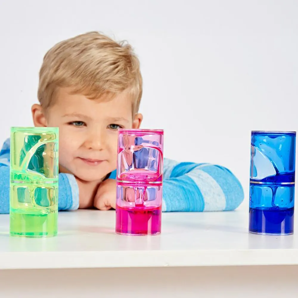 Mindfulness For Børn|Lysborde<tickit® Fascinationsrør, 3 stk