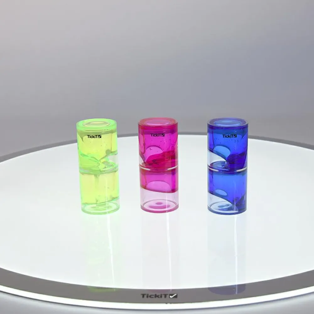 Mindfulness For Børn|Lysborde<tickit® Fascinationsrør, 3 stk