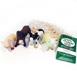Vis Alle Varer (Særlige Behov)|Økologisk Eller Bæredygtig<Green Rubber Toys Figurer i naturgummi - Bondegårdsdyr