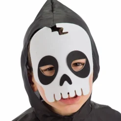 Halloween|Fastelavn< Filtmaske - Skelet, str. 3-8 år