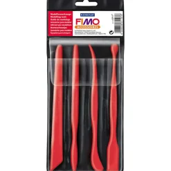 Kreativ Leg< FIMO værktøj i plast, 4 stk