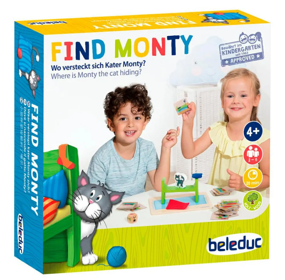 Sprog & Leg|Skolesjov<Beleduc Find Monty