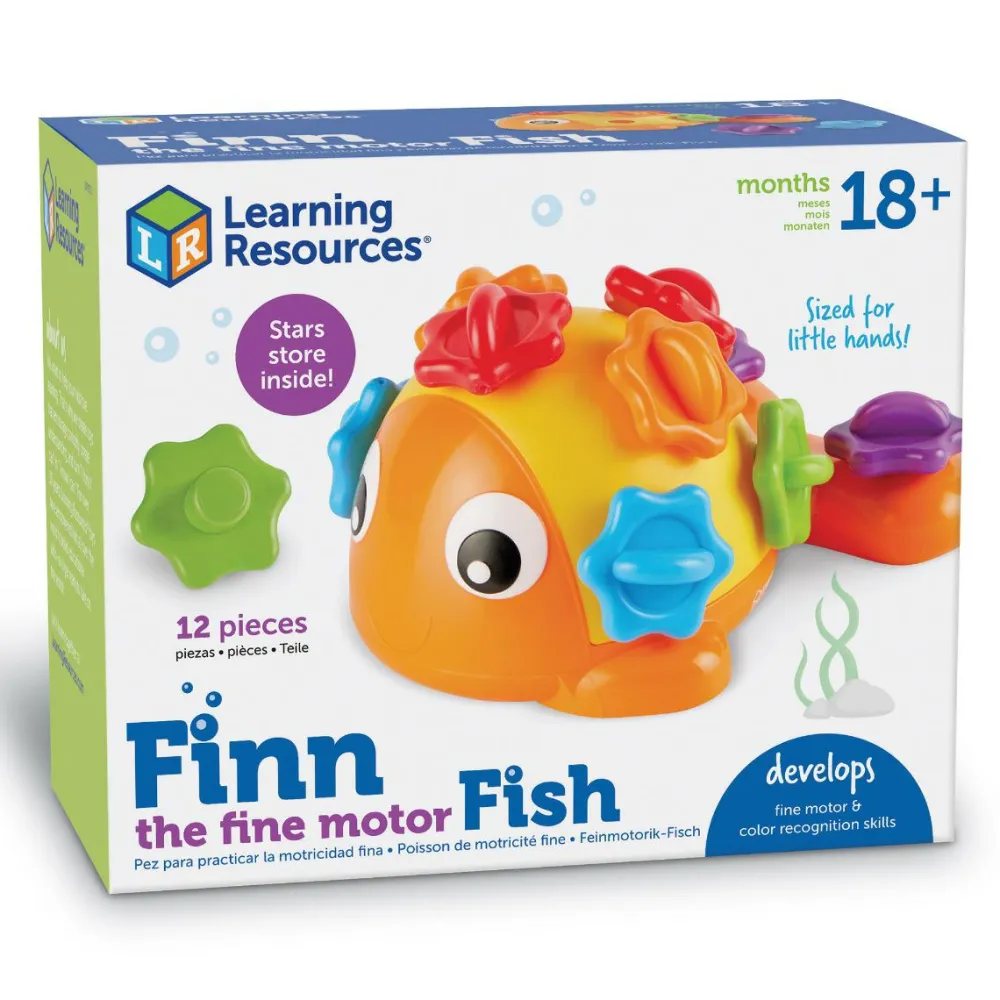 Finmotorik|Sorterings- & Stablelegetøj<Learning Resources Finmotorik fisk