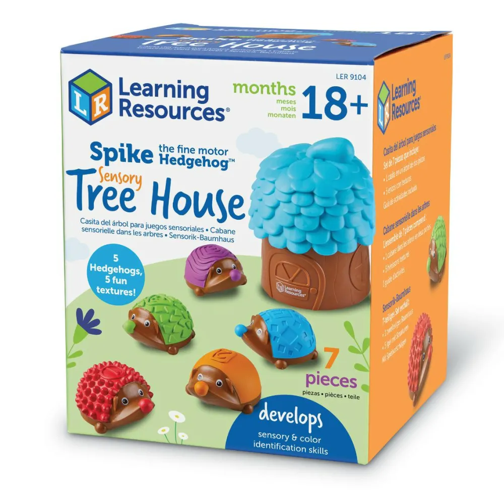 Taktil / Følesans|Montessori<Learning Resources Finmotorik pindsvin - Træhus & teksturer