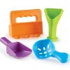 Udeleg|Strand- & Sandlegetøj<Learning Resources Finmotorik værktøjssæt - Hælde & grave