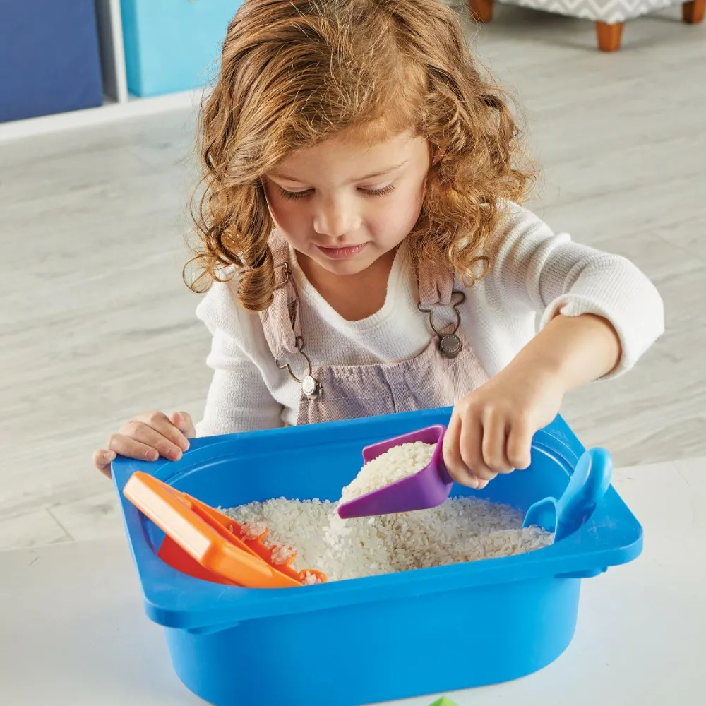 Udeleg|Strand- & Sandlegetøj<Learning Resources Finmotorik værktøjssæt - Hælde & grave