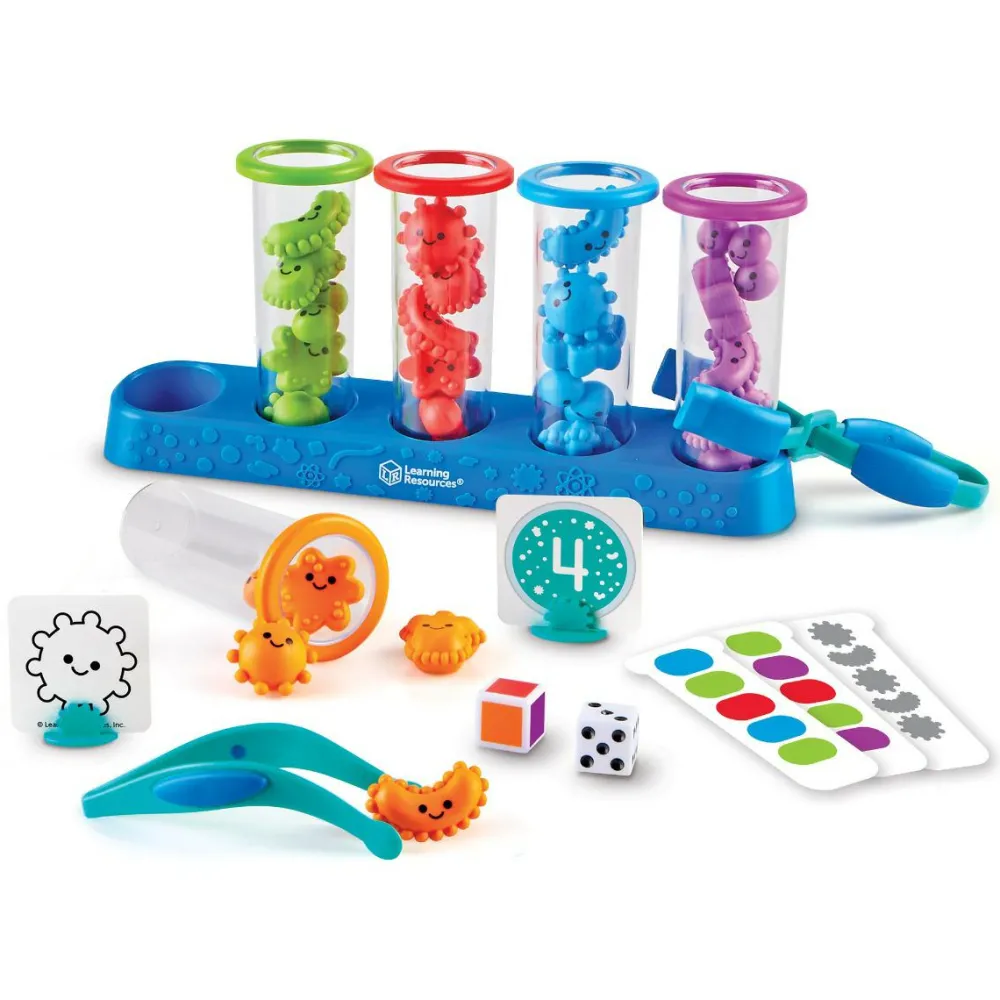 Stem Læringslegetøj|Sorterings- & Stablelegetøj<Learning Resources Finmotorisk aktivitetssæt - Silly Science