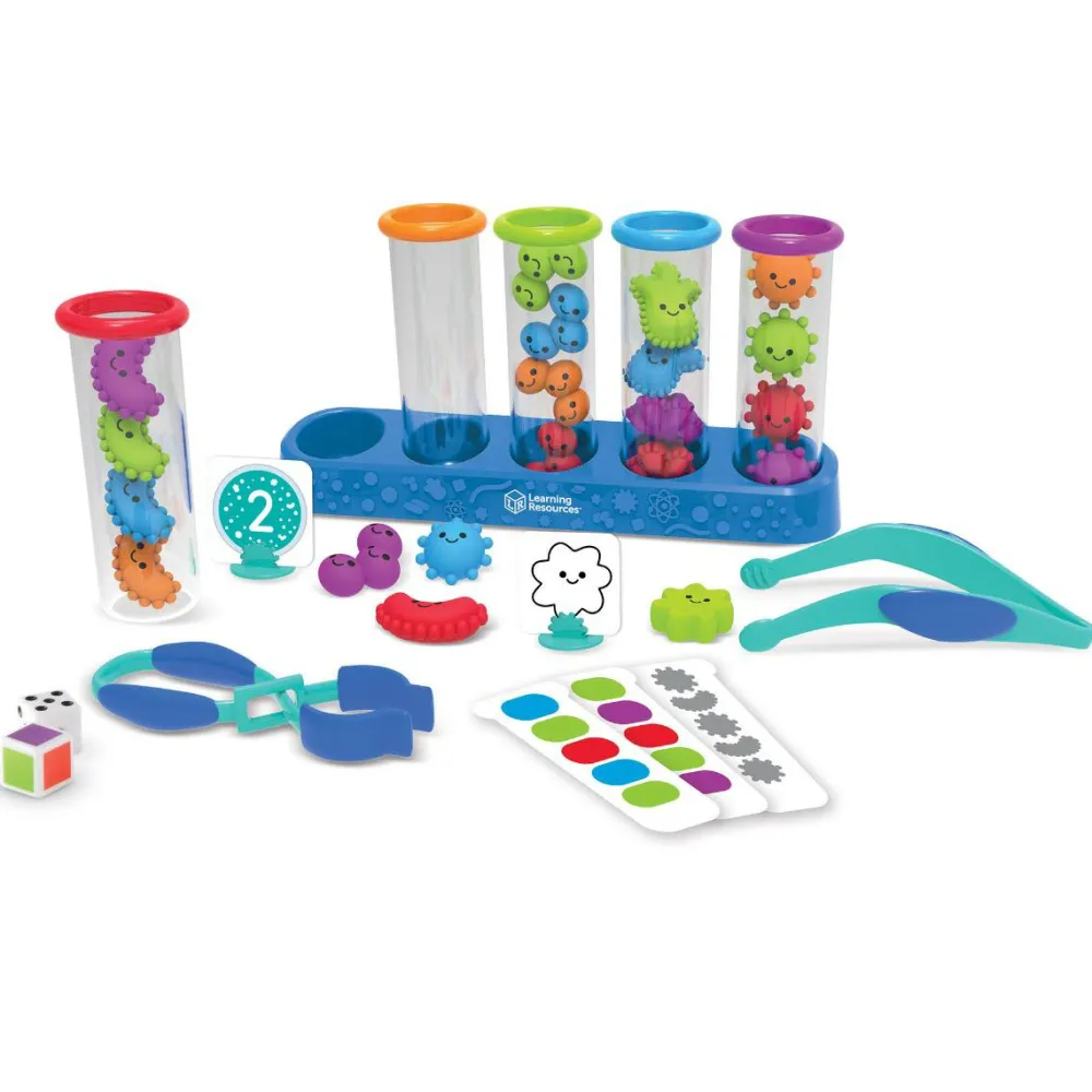 Stem Læringslegetøj|Sorterings- & Stablelegetøj<Learning Resources Finmotorisk aktivitetssæt - Silly Science