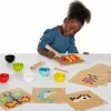 Logik & Talforståelse|Montessori< Finmotorisk læringsspil med mønsterkort