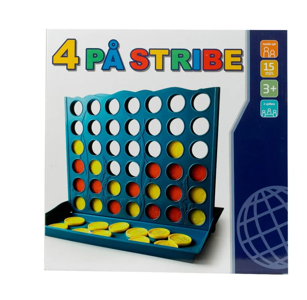 Spil< Fire på stribe