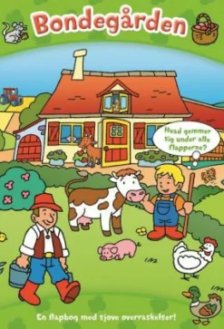 Børnebøger|Babylegetøj<Forlaget Bolden Flapbog - Bondegården