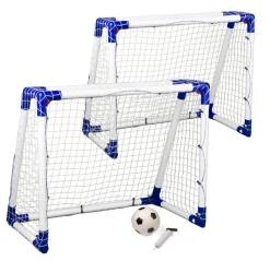 Udeleg|Sportslegetøj & Gøgl< Fodboldmål Junior 2 stk. - 110 x 90 x 60 cm.