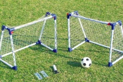 Udeleg|Sportslegetøj & Gøgl< Fodboldmål Junior 2 stk. - 74 x 60 x 46 cm.