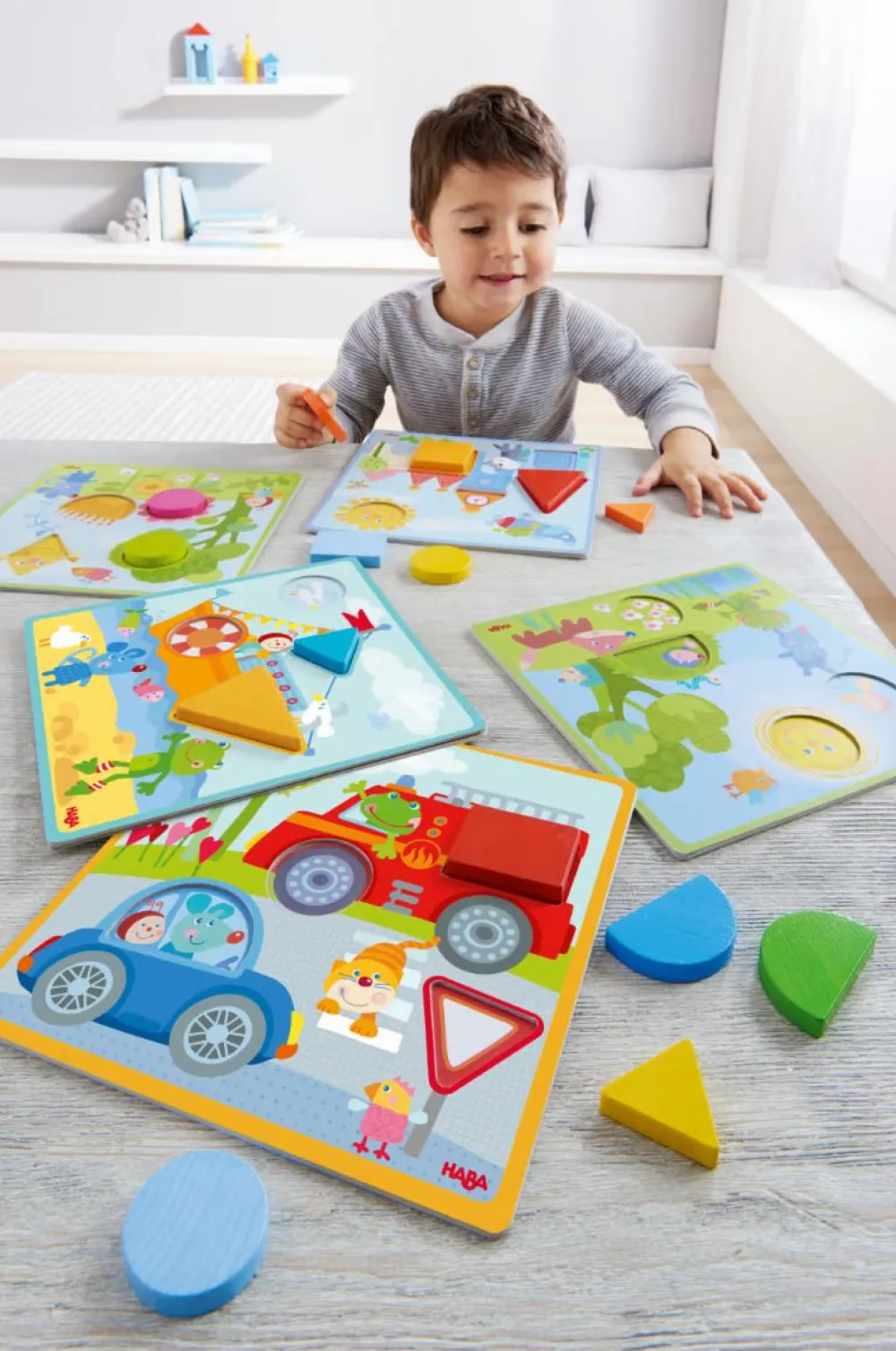 Montessori|Tumlinge Legetøj<Haba Form- og farvespil