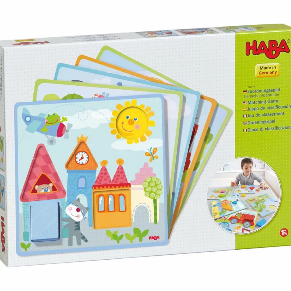 Montessori|Tumlinge Legetøj<Haba Form- og farvespil