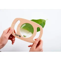 Naturvidenskab|Montessori<tickit® Forstørrelsesglas Easy Hold i træramme