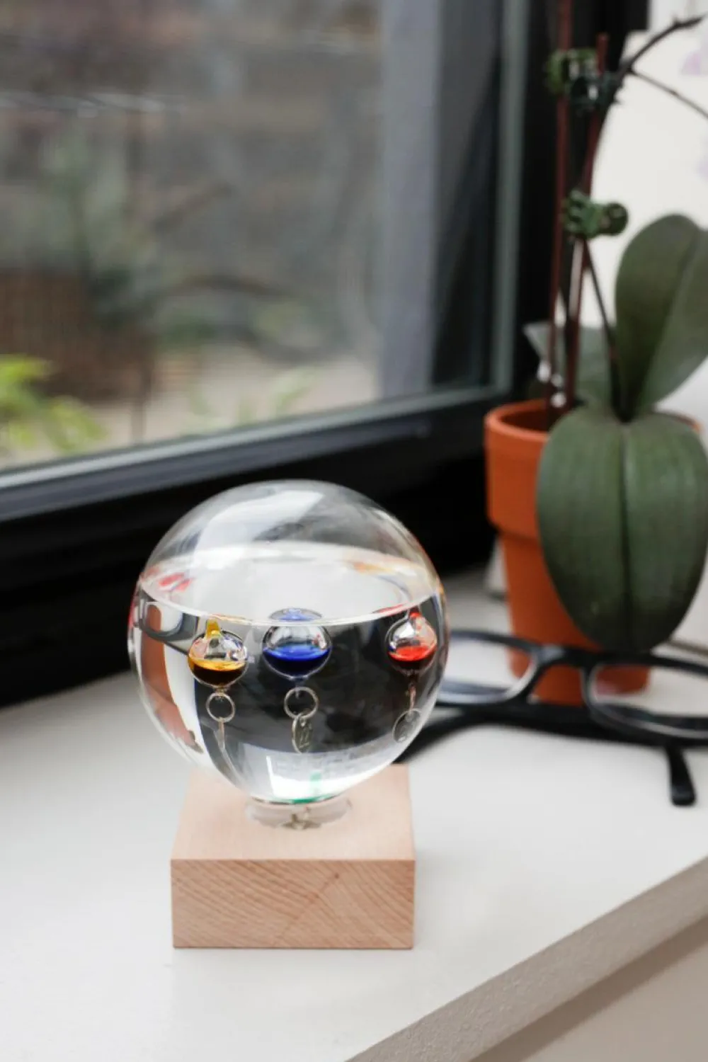 Naturvidenskab|Bliv Forundret< Galileo termometer