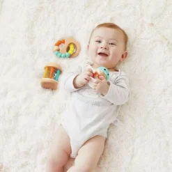 Rangler|Bidelegetøj<Hape Gavesæt til baby, 3 dele