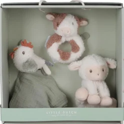 Bidelegetøj|Bamser< Gavesæt til baby - Little Farm