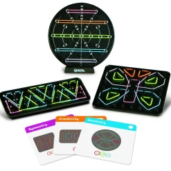 Finmotorik|Stem Læringslegetøj<Learning Resources Geoboard - Lav former med elastikker