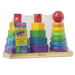 Vis Alle Varer (Særlige Behov)|Logik & Talforståelse<Melissa & Doug Geometrisk tårn