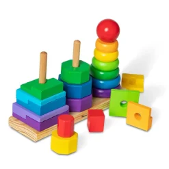 Vis Alle Varer (Særlige Behov)|Logik & Talforståelse<Melissa & Doug Geometrisk tårn