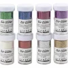 Påske|Jul<Creativ Company Glimmer - Basis, 8 x 27 ml.