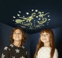 Dinosaur Legetøj|Astronomi<Brainstorm Glow - Dinosaurer + stjerner, 43 dele