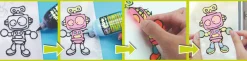 Krea-Fitness|Tegne- & Malegrej<Brainstorm Glow - Pynt dit vindue