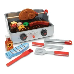 Legekøkken & Legemad<Melissa & Doug Grillsæt med 24 dele