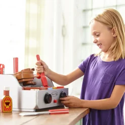 Legekøkken & Legemad<Melissa & Doug Grillsæt med 24 dele