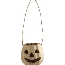Halloween<Creativ Company Græskarhoved m. ophæng (H: 8,5 cm.)