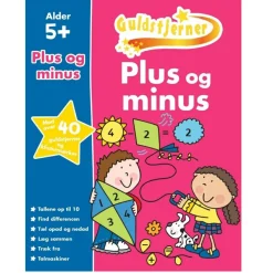 Matematik & Leg|Fagbøger< Guldstjerner - Plus og minus