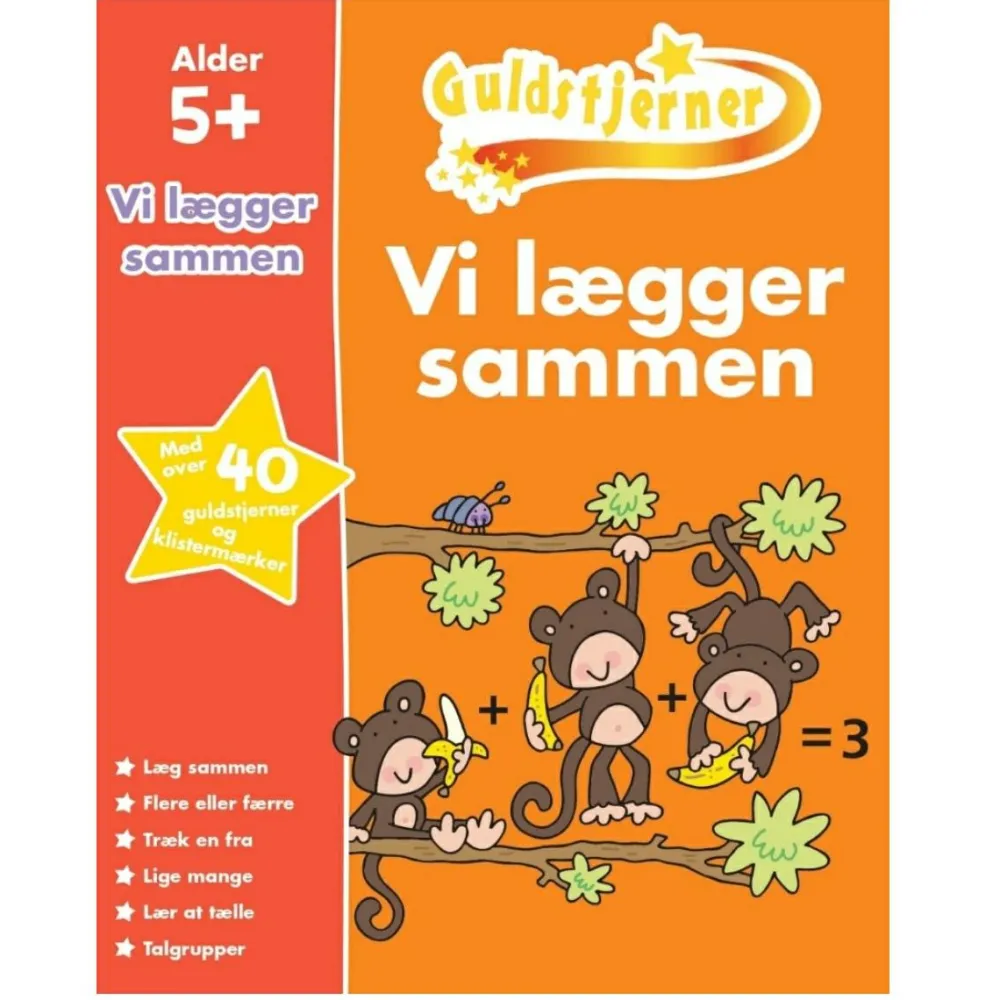 Logik & Talforståelse|Matematik & Leg< Guldstjerner - Vi lægger sammen