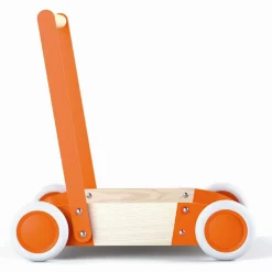 Grovmotorik|Tumlinge Legetøj<Djeco Gåvogn i træ - Orange