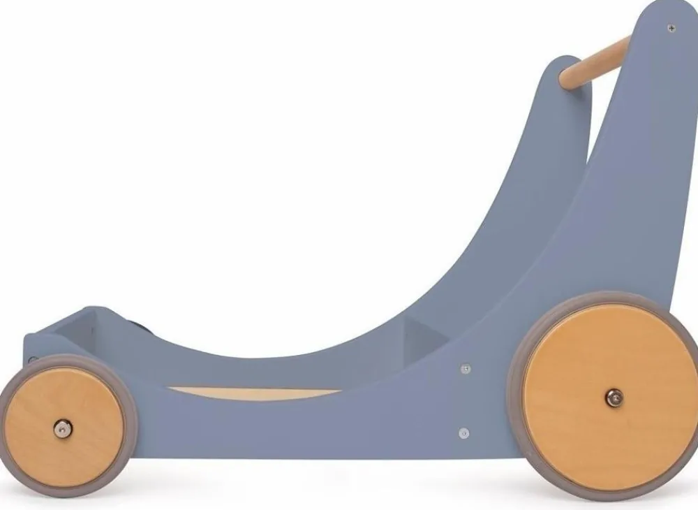 Tumlinge Legetøj|Babylegetøj<Kinderfeets Gåvogn - Skiferblå
