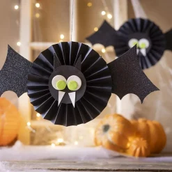 Halloween<Creativ Company Halloween-pose - Papir-flagermus, 2 stk