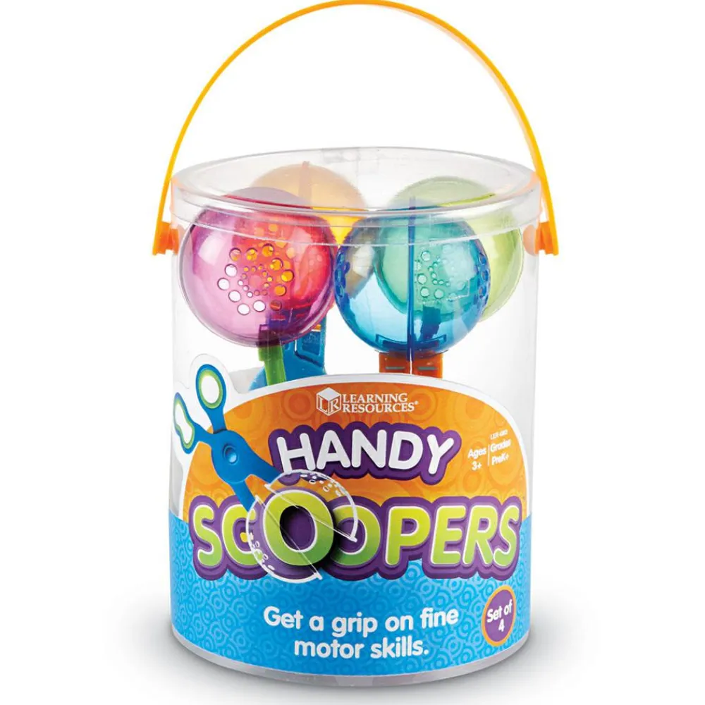 Finmotorik|Skolesjov<Learning Resources Handy Scoopers, 4 stk.