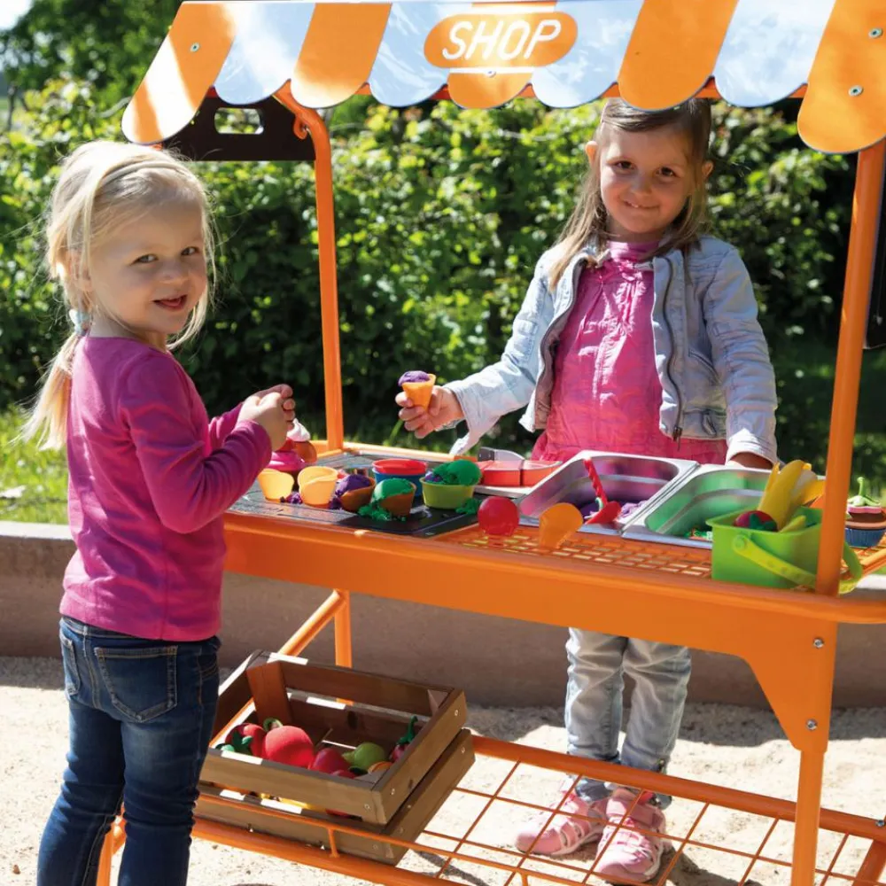 Rolleleg|Legekøkken & Legemad<Beleduc Haveleg - Iskiosk & markedsbod