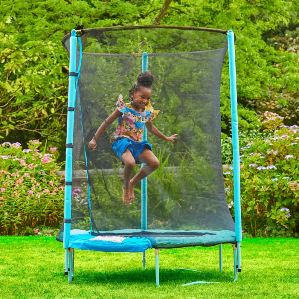 Grovmotorik|Trampoliner< Havetrampolin inkl. net - Ø139 cm
