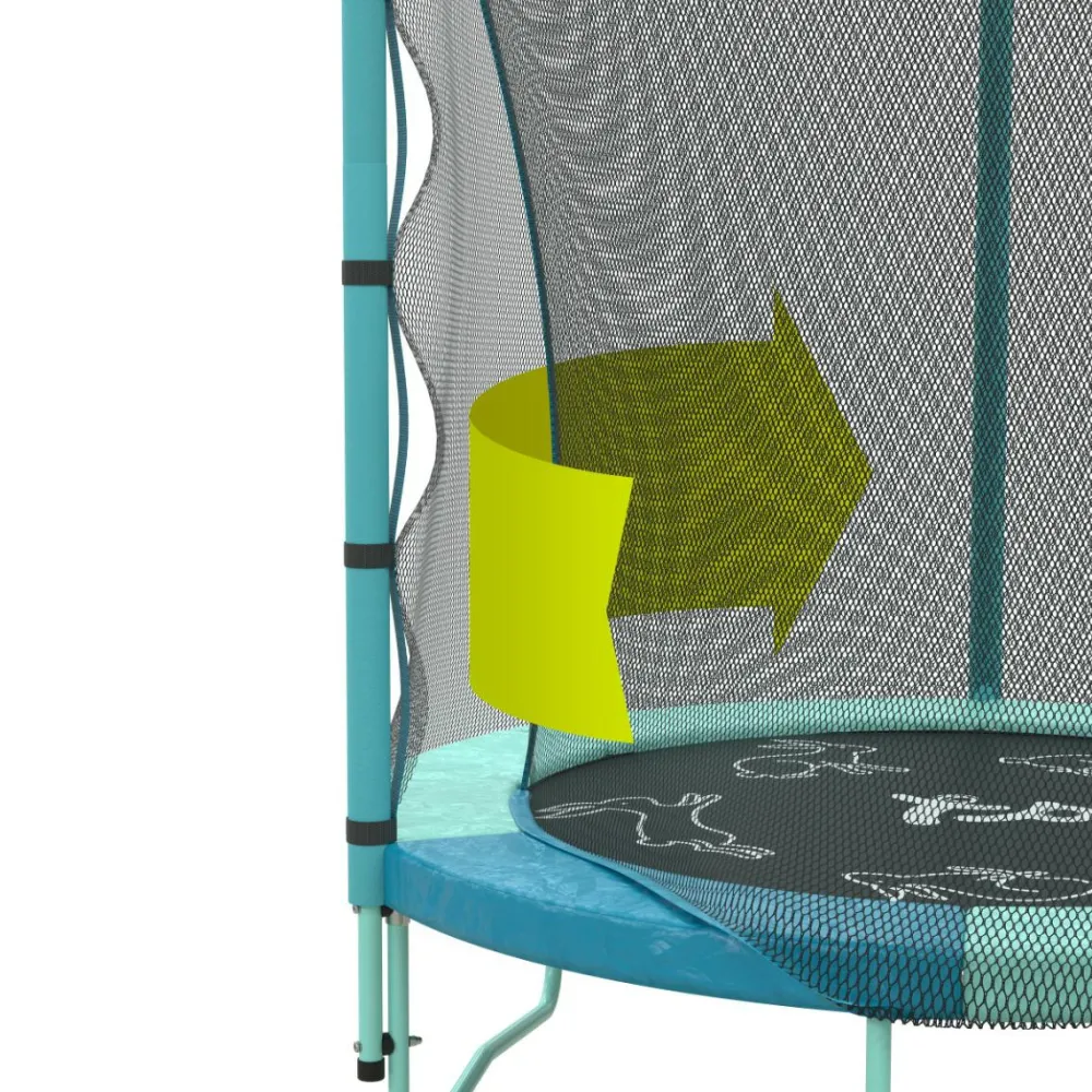 Grovmotorik|Trampoliner< Havetrampolin inkl. net - Ø139 cm