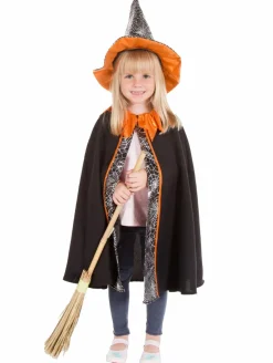 Halloween|Fastelavn<Pretend to Bee Heksekappe- og hat, str. 3-7 år