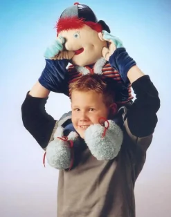Sprog & Leg|Hånddukker< Hånddukke Phil, 70 cm.