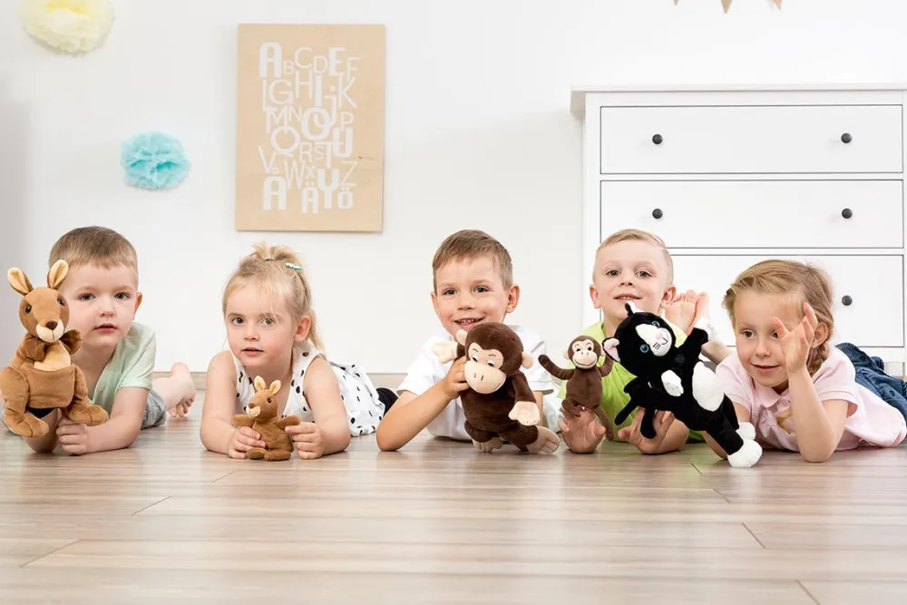Hånddukker|Tumlinge Legetøj<Beleduc Hånd- & fingerdukke - Kængurumor med unge
